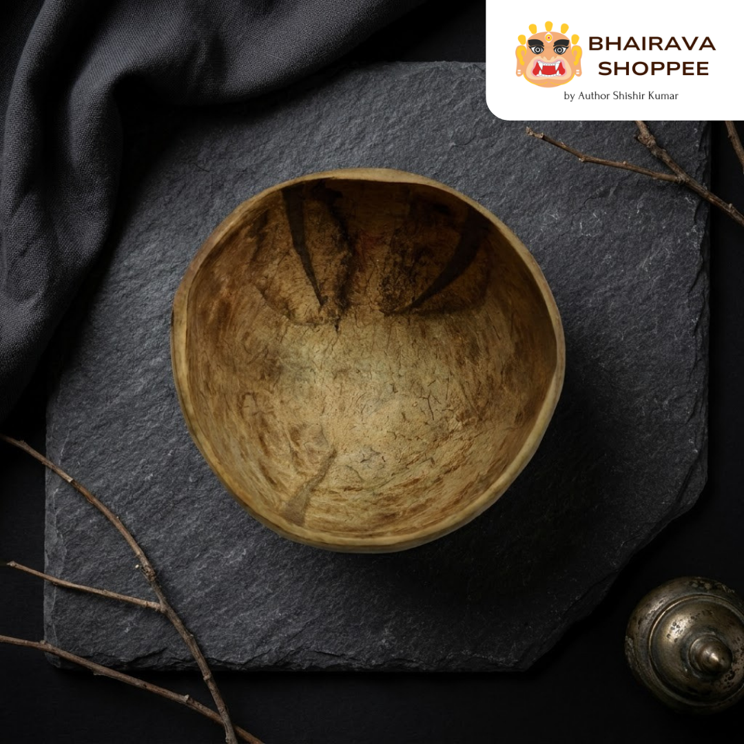 Siddha Khappar | Sacred Coconut Paatra for Karan Prasad Offering & Puja