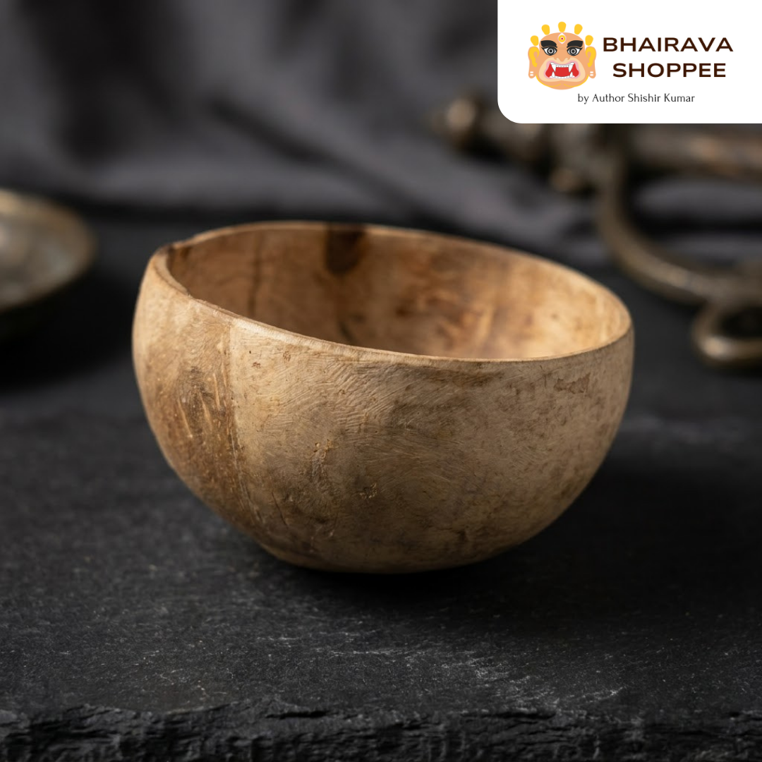 Siddha Khappar | Sacred Coconut Paatra for Karan Prasad Offering & Puja