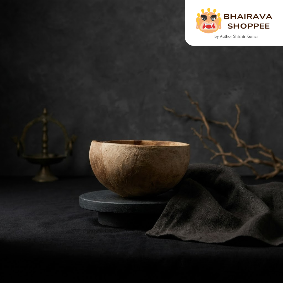 Siddha Khappar | Sacred Coconut Paatra for Karan Prasad Offering & Puja
