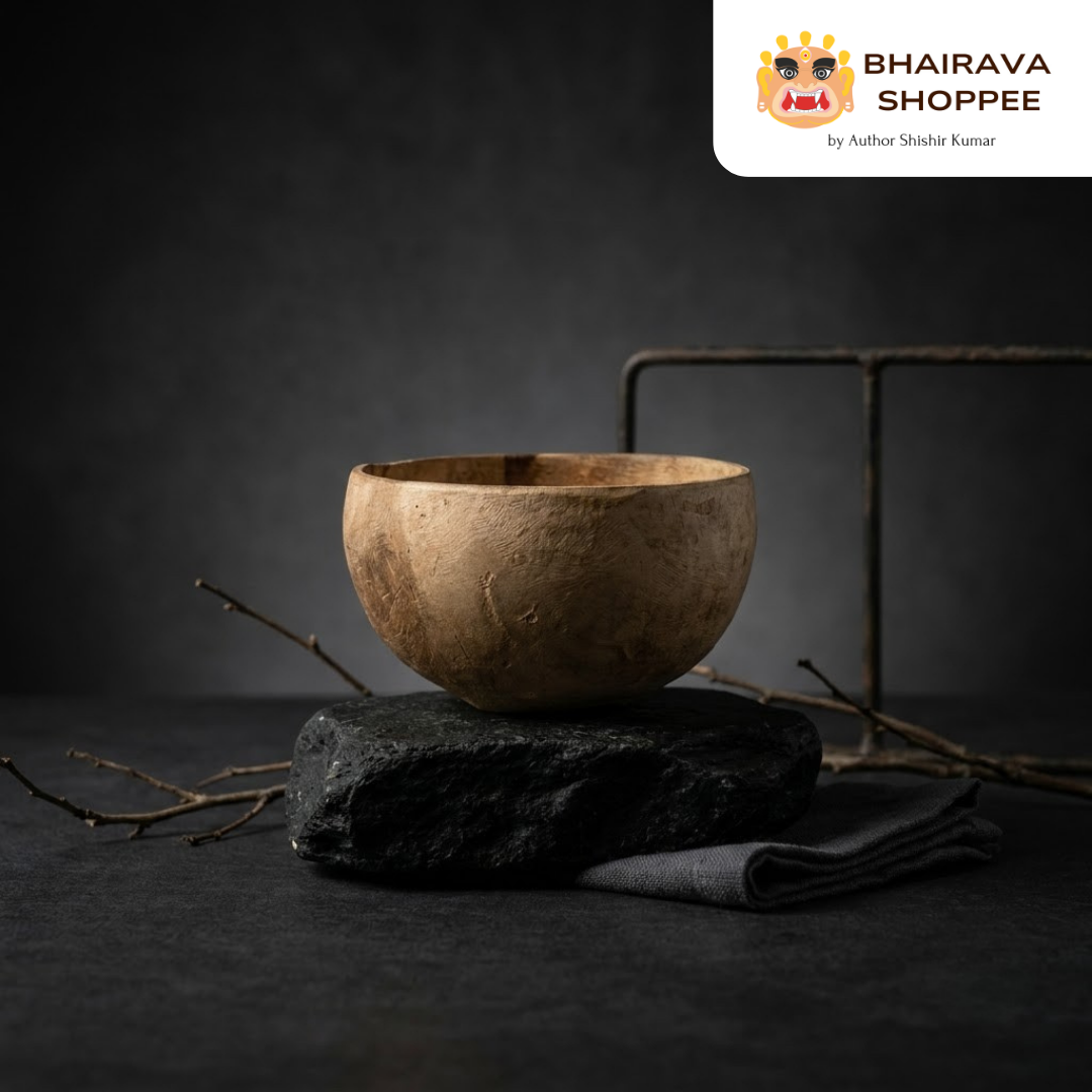 Siddha Khappar | Sacred Coconut Paatra for Karan Prasad Offering & Puja