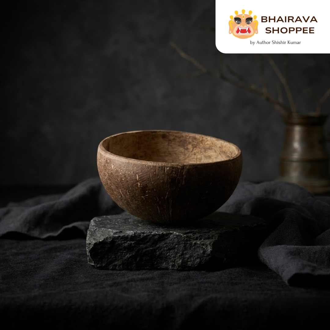Siddha Khappar | Sacred Coconut Paatra for Karan Prasad Offering & Puja