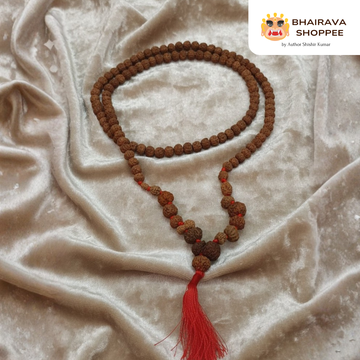 1–14 Mukhi Rudraksha Mala (Indonesia Origin) | Sarva Siddha Mala with Gauri Shankar & Ganesh