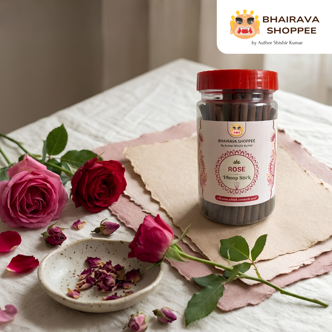 Rose Dhoop Sticks – 100 g Pack