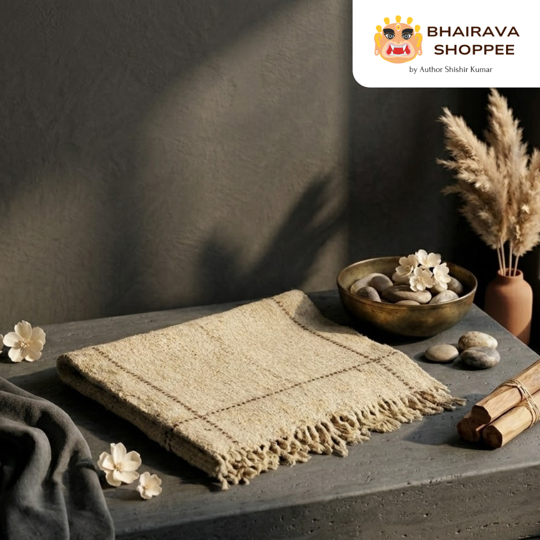 Bhed Aasan – Sacred Ritual Seat for Spiritual & Tantric Practices (16x33 in)
