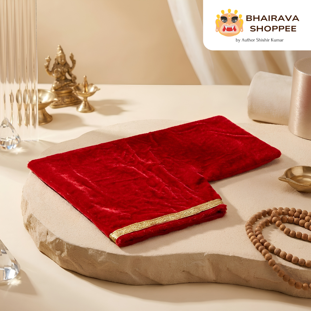 Gomukhi Jaap Mala Bag – Sacred Prayer Beads Pouch for Meditation