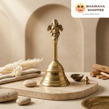 Brass Puja Bell for Home Temple