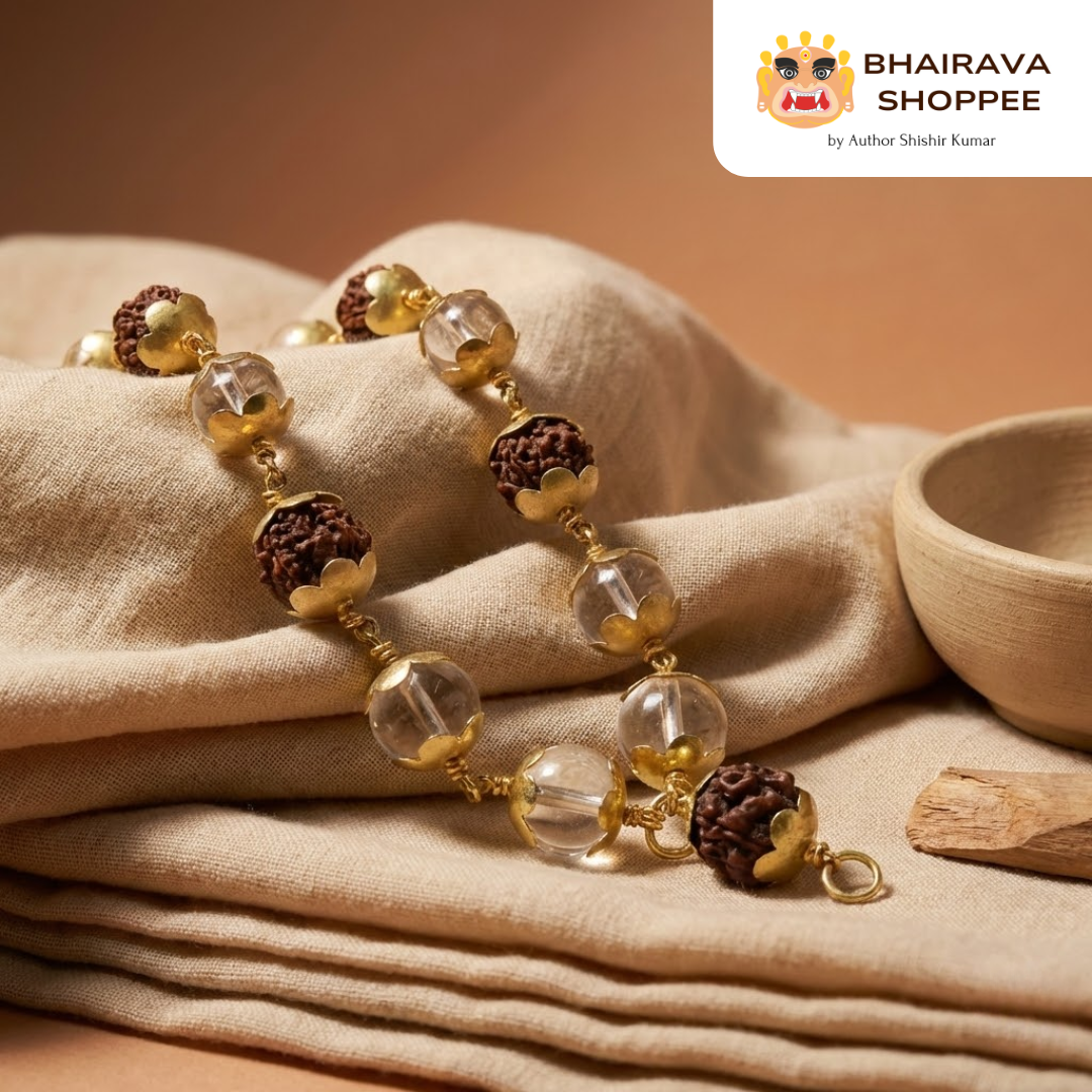 Authentic Nine-Gemstone Mala for Balance, Protection & Prosperity