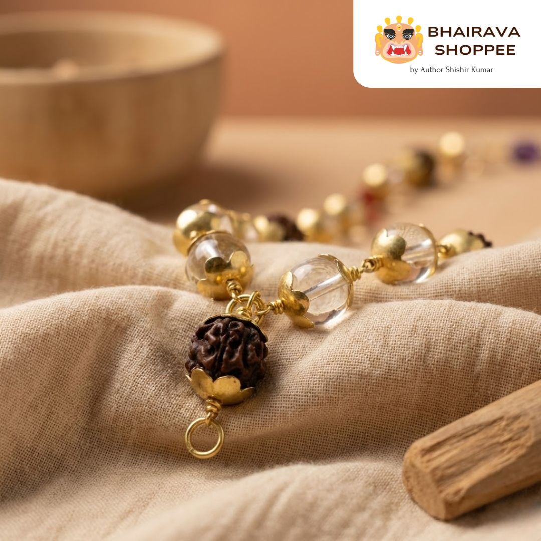 Authentic Nine-Gemstone Mala for Balance, Protection & Prosperity