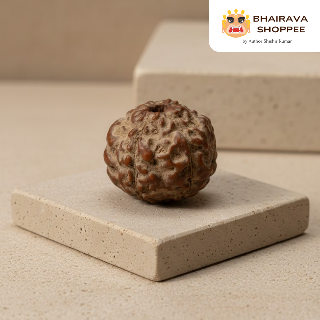 5 Mukhi Indonesian Rudraksha Bead | Siddha by Gurudev Rudranath Ji