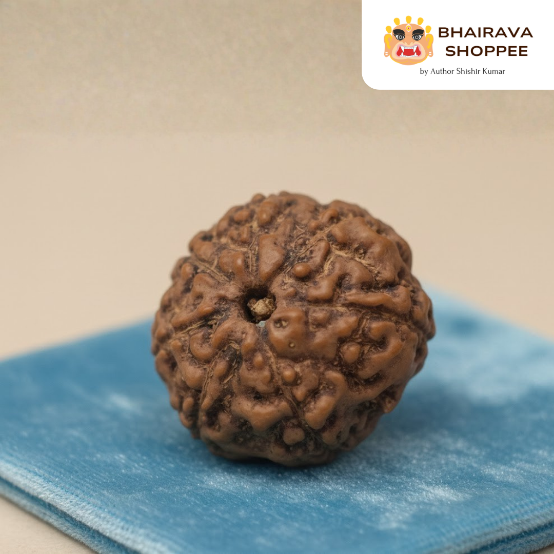 7 Mukhi Indonesian Rudraksha Bead | Siddha by Gurudev Rudranath Ji