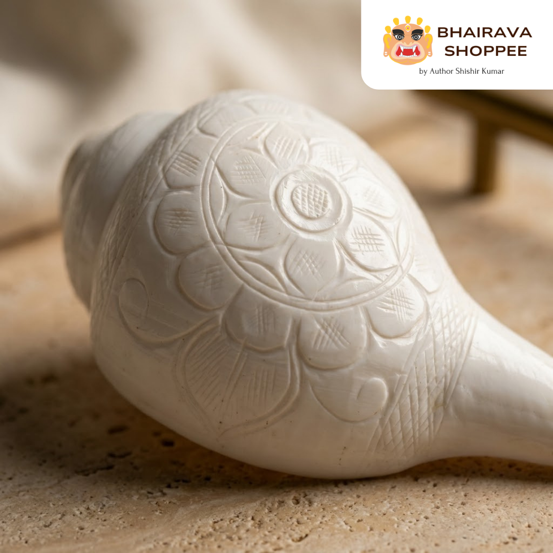 Natural White Puja Blowing Shankh | Loud Sound Conch Shell