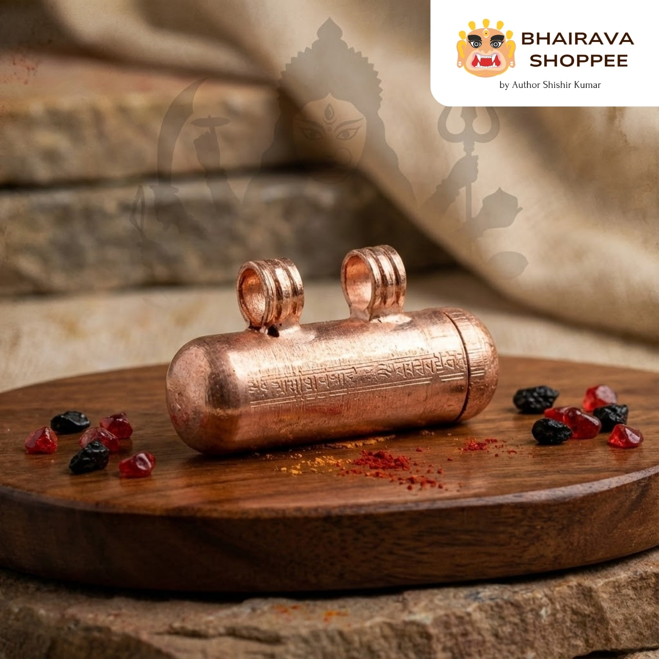 Energized | Chamunda Yantra | For Complete Protection from Evil Spirits & Ghosts (Pret Badha Nivaran)