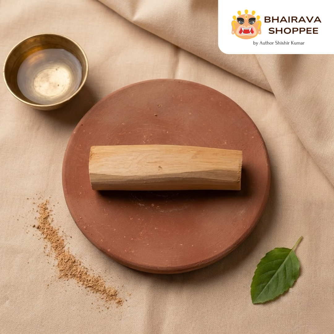 100% Natural Sandal Wood Chandan Stick for Puja