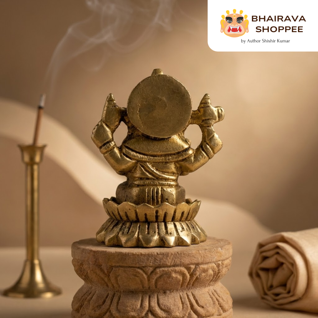 Lord Ganesha Bronze Idol – Auspicious Murti for Home & Office