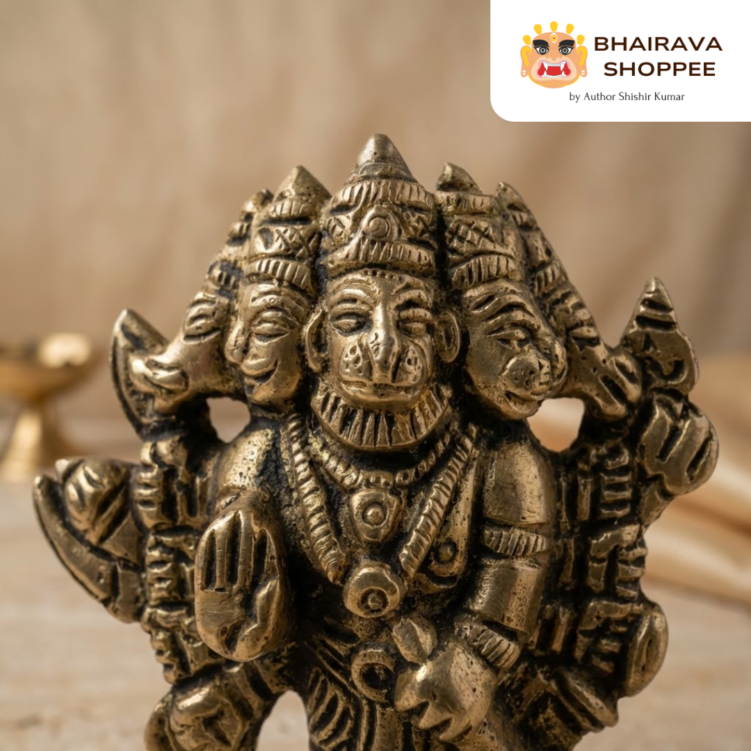 Lord Hanuman Bronze Idol – Symbol of Strength, Devotion & Protection