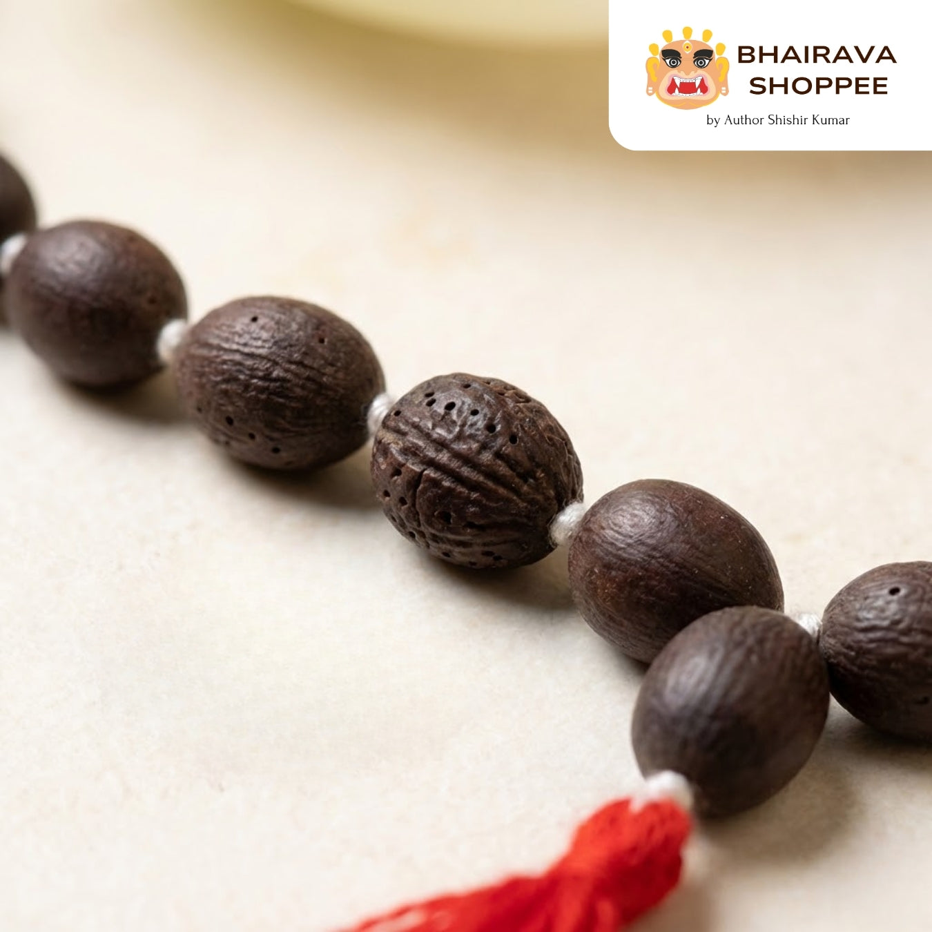 Siddh Natural Kamal Gatta Mala | 108 Lotus Seed Beads for Lakshmi Worship & Prosperity