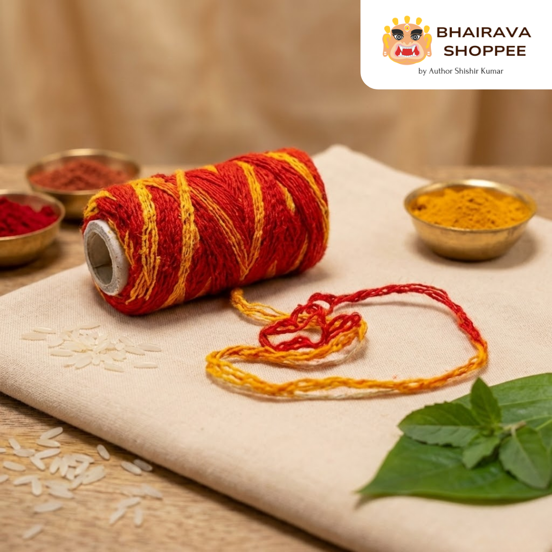 Moli Dhaga Kalava | Sacred Red Thread for Pooja & Rituals