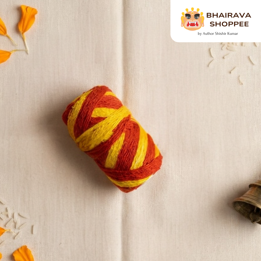 Red Thread Kalava Moli Dhaga Kalava – Sacred Red Thread for Pooja – My Store