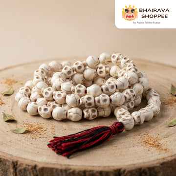 Authentic | Mund Mala (Skull Mala) | For Sadhana, Devotion & Spiritual Power