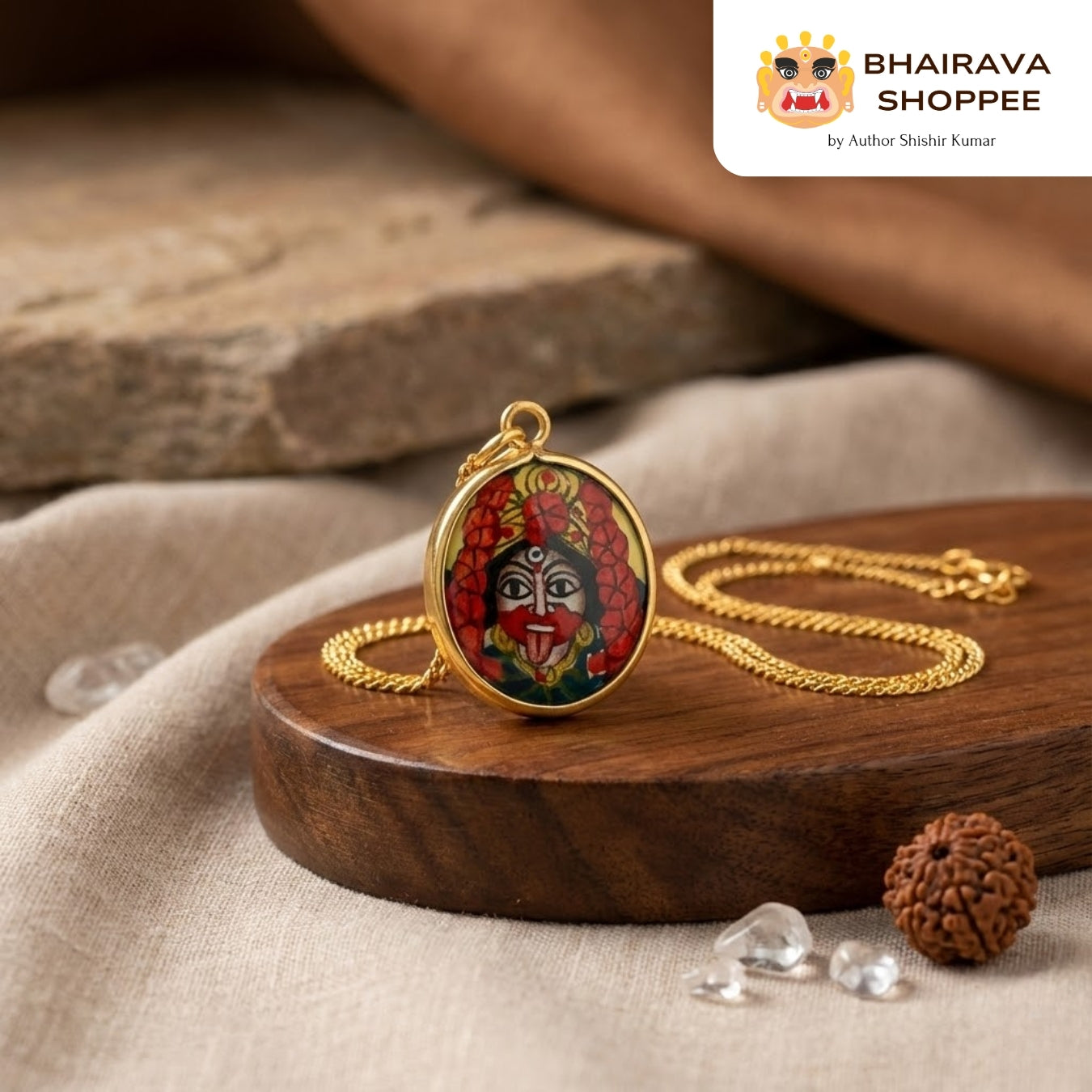 Authentic | Neel Tara Yantra Pendant | For Academic Success, Focus, and Memory