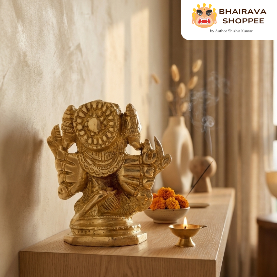 Panchmukhi Hanuman Ji Bronze Idol for Protection & Strength | 5 Mukhi Hanuman Murti for Home Temple, Vastu & Puja