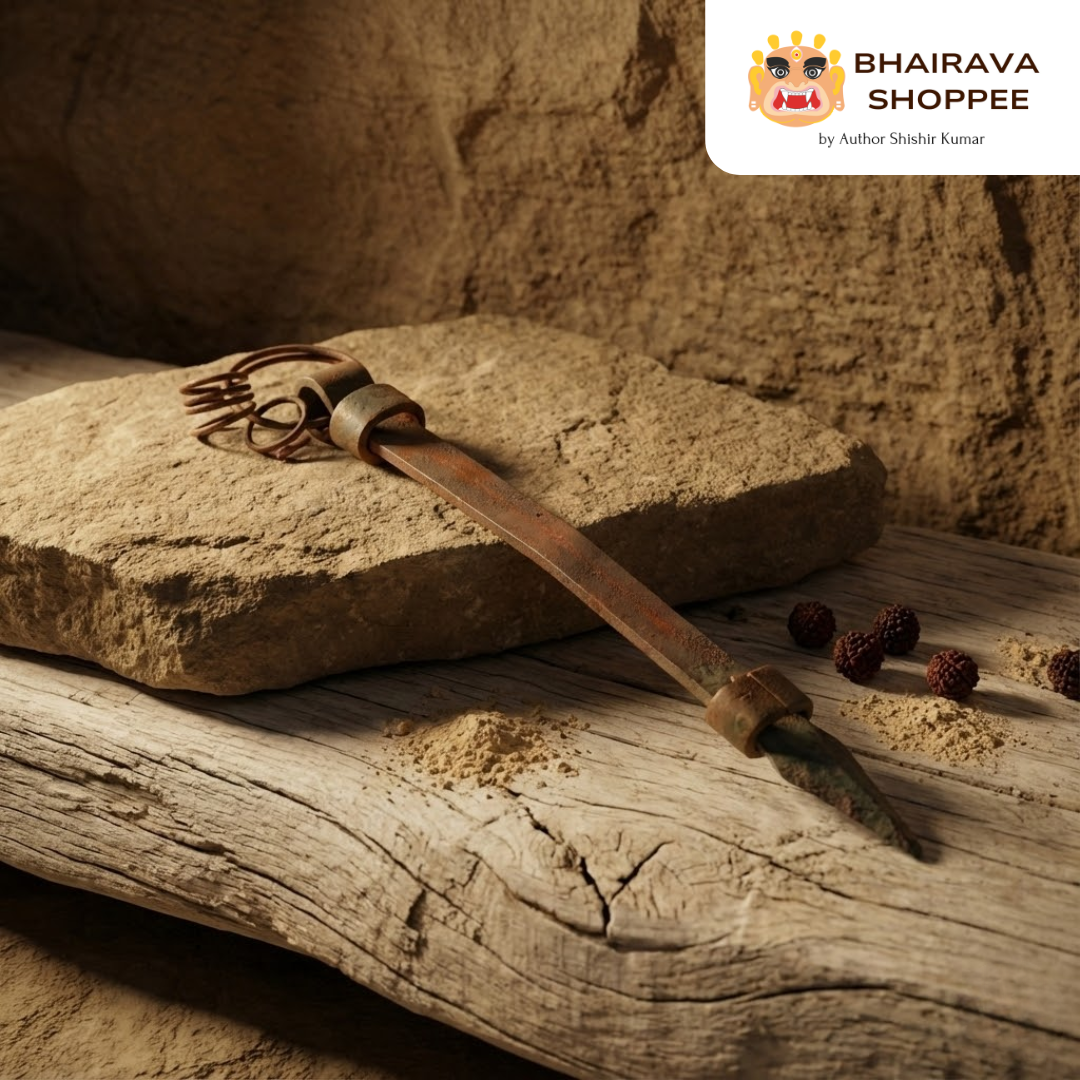 Siddha Chimta | Powerful Ritual Tool for Sadhaks & Energy Protection