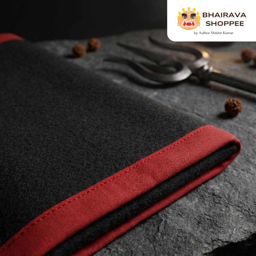 Kala Pooja Aasan | Woolen Prayer Mat for Meditation & Rituals (28x21 in)