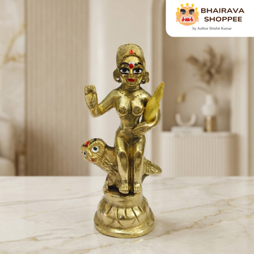 Lakshmi Ji Bronze Idol for Wealth & Prosperity | Maa Laxmi Murti for Home Temple, Diwali Puja & Vastu Decor